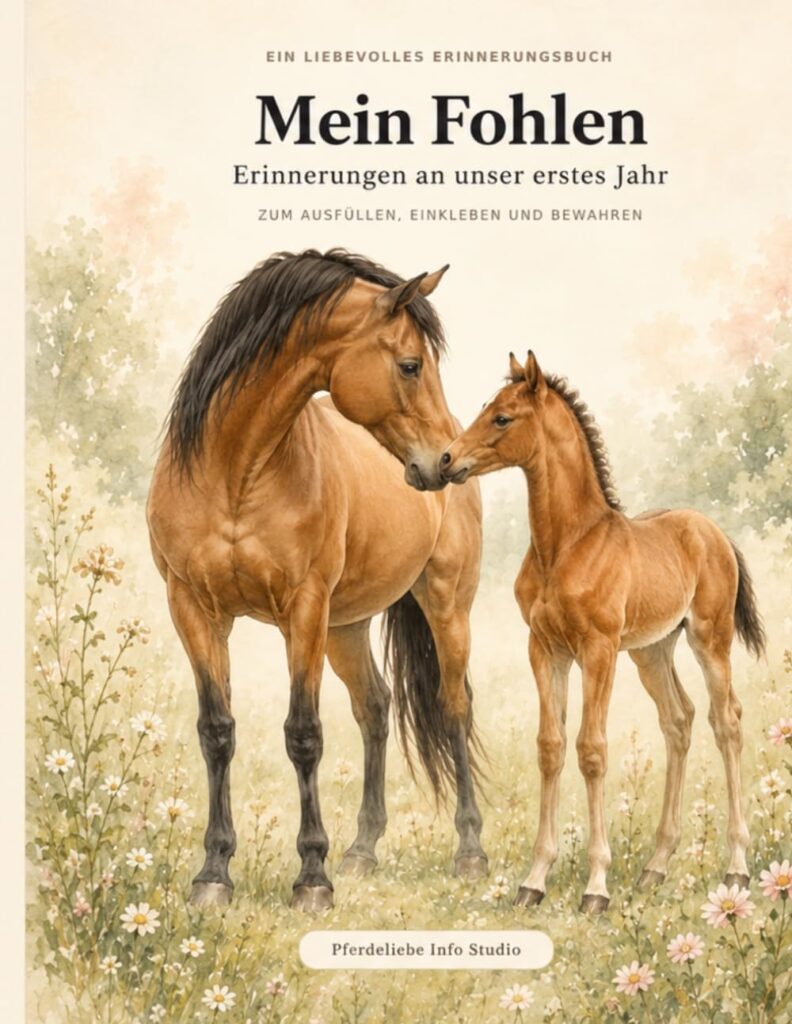 Fohlen-Erinnerungsbuch – Mein Fohlen, Erinnerungen an unser erstes Jahr