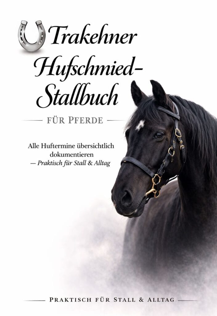 Hufschmied Stallbuch für Trakehner