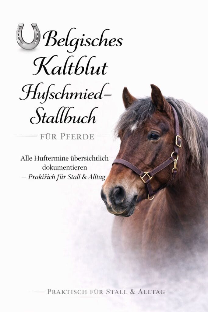 Hufschmied Stallbuch für Belgisches Kaltblut