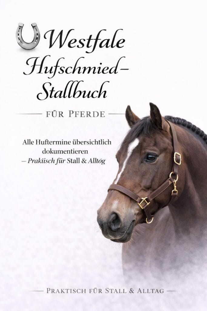 Hufschmied Stallbuch für Westpfahle