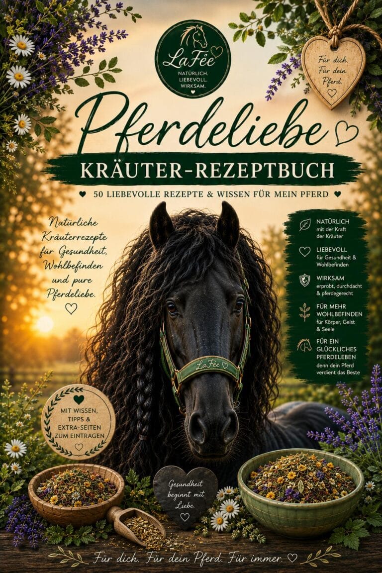 Kräuterbuch für Pferde mit Kräuterwissen und natürlicher Pferdefütterung